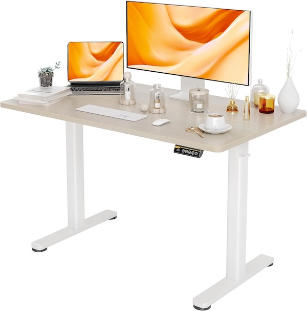 Standing desk for working from home